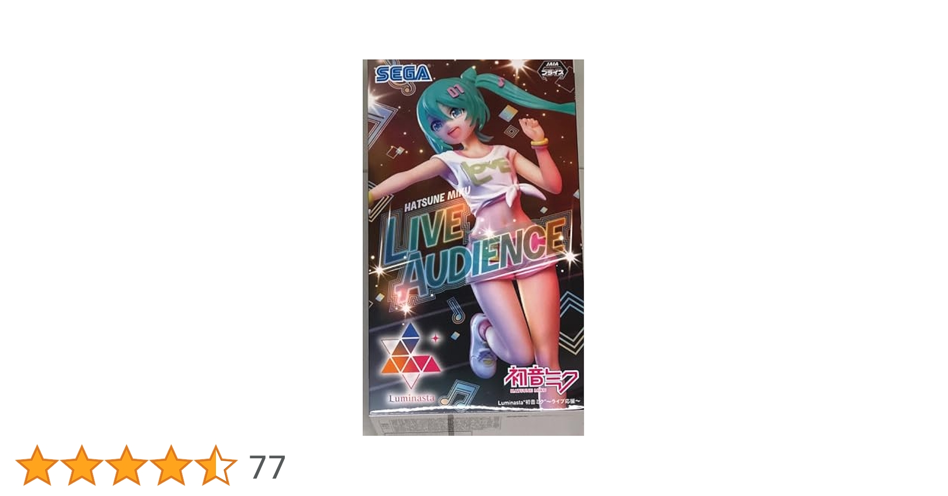 Amazon.co.jp: セガ 初音ミク Luminasta ライブ応援 : ホーム